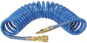 Шланг пневматичний Neo Tools спіральний, 8x12мм, 8бар, поліетилен, 10м