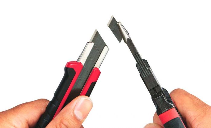 Ніж будівельний сегментований Milwaukee Heavy Duty, 18мм, корпус комбінований