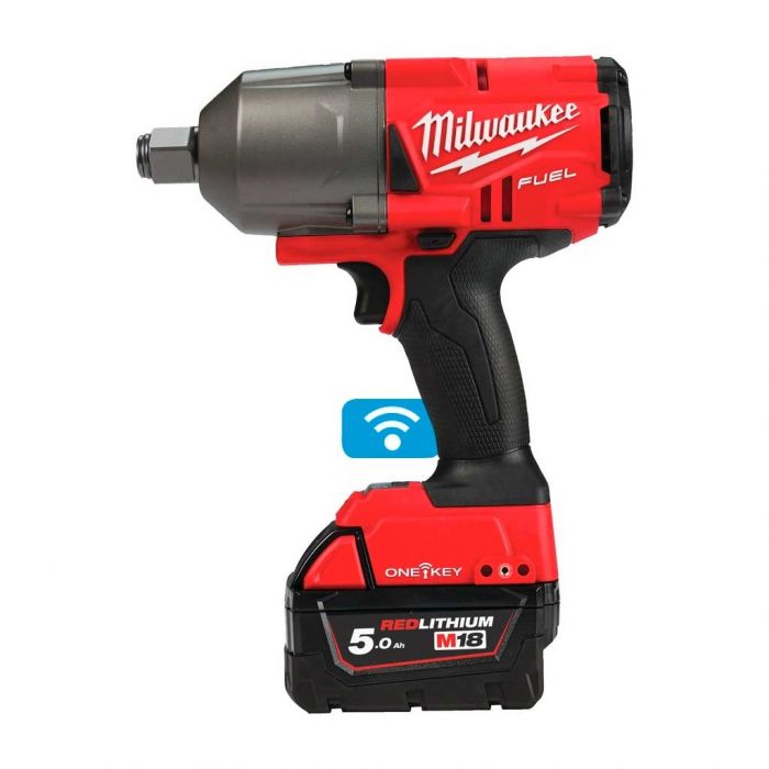 Гайковерт ударний акумуляторний Milwaukee M18 ONEFHIWF34-502X 18В АКБ 2х5А·год 2034Нм 0-1800об/хв 3/4" ЗП M12-18FC кейс 3.5кг