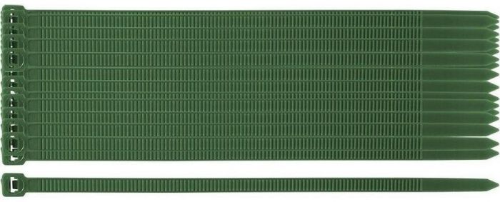 Хомут-стяжка Neo Tools, 50шт, пластик, 4.8х160мм, зелений