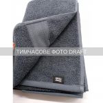 Рушник махровий Ardesto SuperSoft 50х90см, 100% бавовна, сірий