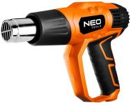 Фен будівельний Neo Tools 2000Вт 70-600°C 300/500л·хв 0.77кг