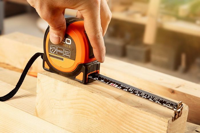 Рулетка Neo Tools Super Black, 5мx19мм, з фіксатором змотування, магніт