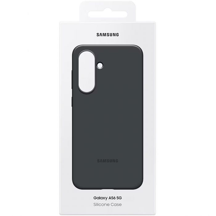 Чохол Samsung для Galaxy A56 (A566), Silicone Case, чорний