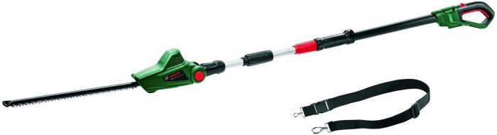 Кущоріз акумуляторний Bosch UniversalHedgePole 18 18В АКБ 1х2.5А·год 43мм крок різу 16мм зі штангою ЗП AL18V-20 3.6кг