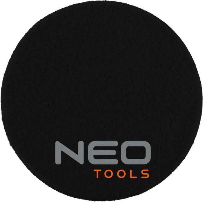 Диск полірувальний Neo Tools, губка середня, на липучці, 80x25мм