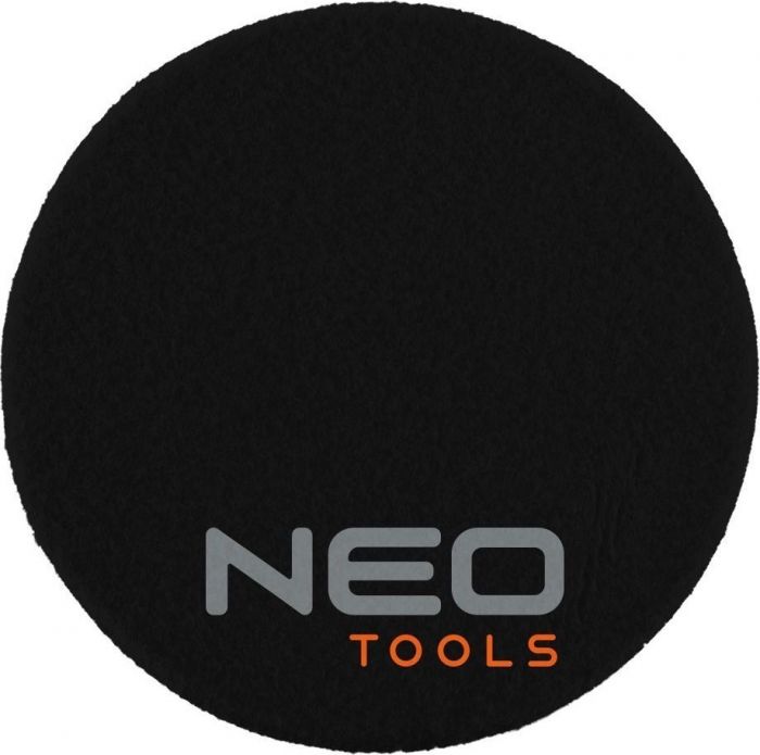 Диск полірувальний Neo Tools, губка м’яка, на липучці, 80x25мм