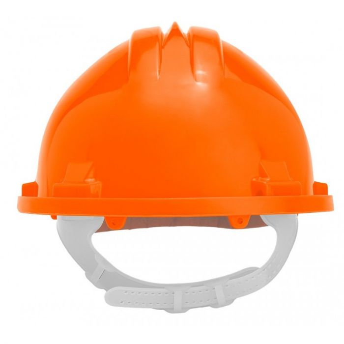 Каска захисна Neo Tools, пластик поліпропілен HDPE, пряжка для регулювання, помаранчевий