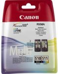 Комплект Canon No.510: Картридж Canon PG-510Bk/CL-511 кол. Multi Pack