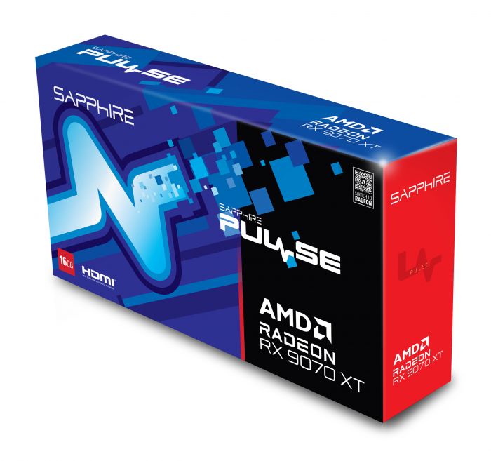 Відеокарта SAPPHIRE Radeon RX 9070 XT 16GB GDDR6 PULSE GAMING OC