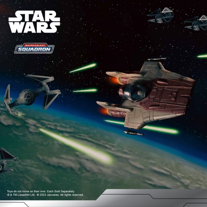 Ігрова колекційна фігурка Star Wars Small Vehicle Транспорт та фігурка A-Wing 7.5см