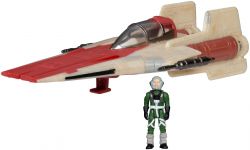 Ігрова колекційна фігурка Star Wars Small Vehicle Транспорт та фігурка A-Wing 7.5см