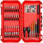 Набір біт і свердл Milwaukee Shockwave, 40шт, сталь, кейс