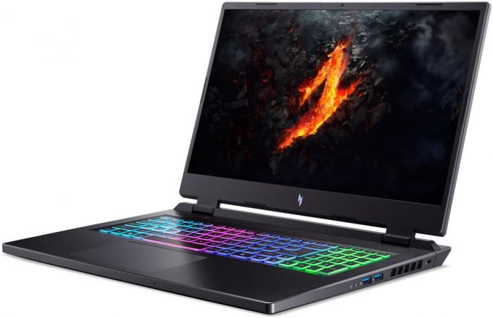 Ноутбук Acer Nitro 17 AN17-42 17.3" QHD IPS, AMD R9-8945HS, 32GB, F1TB, NVD4060-8, Lin, чорний