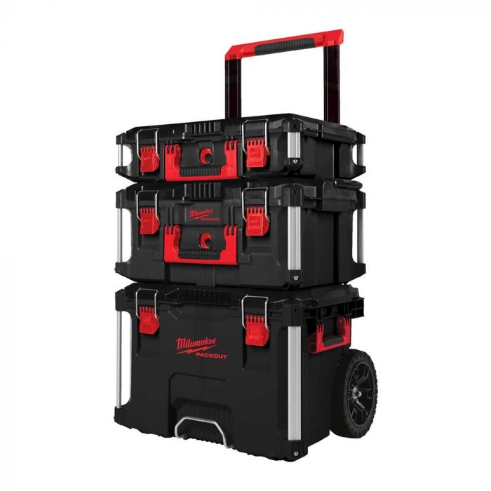 Модульна система для інструменту Milwaukee Packout, на коліщатках, 3 ящики модуля, 47х56х100см