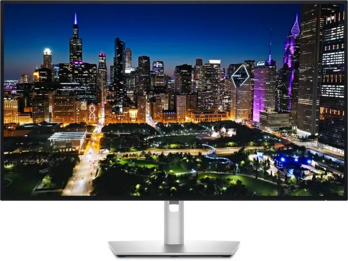 Монітор DELL 31.5" U3225QE HDMI, 2xDP, USB-C, Thunderbolt, RJ-45, IPS Black, 3840x2160, 120Hz, sRGB 100%, Delta E<1.5, Pivot, HDR600, Light Sensor