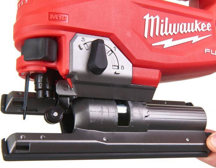 Лобзик акумуляторний Milwaukee M18 FJS-0X 18В 3500об/хв хід 25мм кейс 2.9кг без АКБ та ЗП