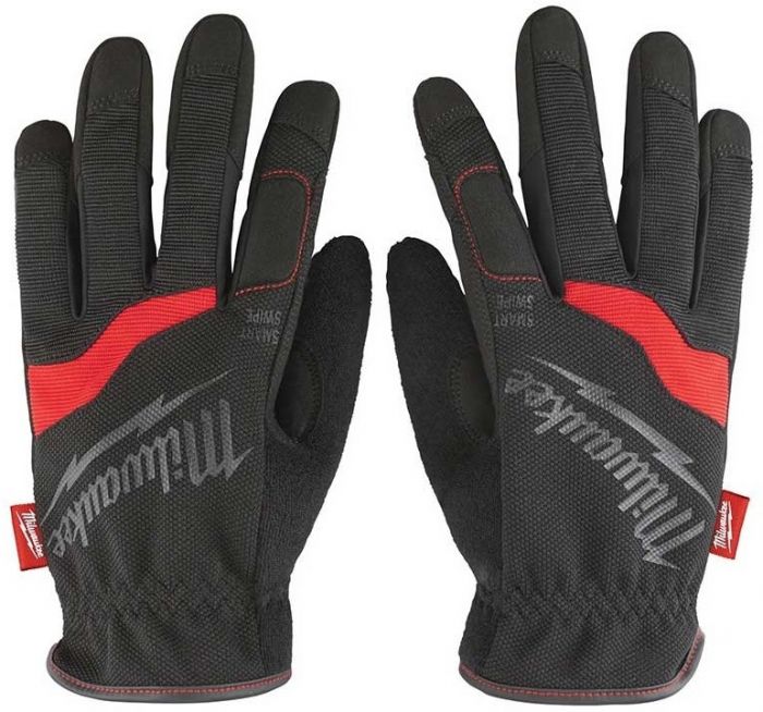 Рукавички робочіMilwaukee Free-Flex, поліуретан/спандекс/поліестер, р.11/XXL, чорні