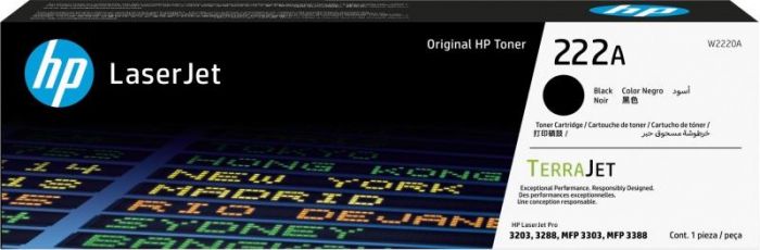 Картридж HP 222A CLJ Pro 3203/3303 Black (1300стор)