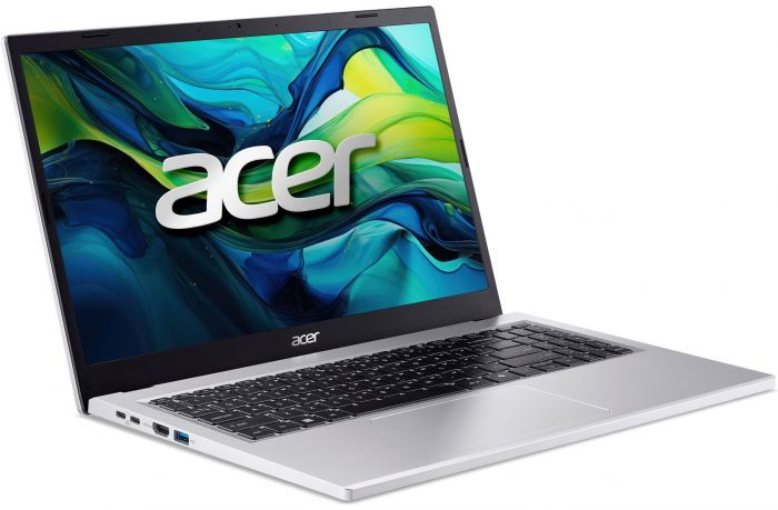 Ноутбук Acer Aspire Go AG15-71P 15.6" FHD IPS, Intel i5-1334U, 16GB, F512GB, UMA, Lin, сріблястий