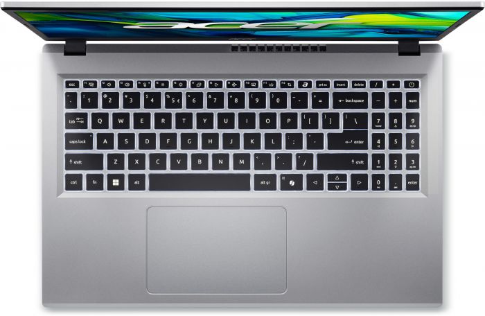 Ноутбук Acer Aspire Go AG15-32P 15.6" FHD IPS, Intel P N250, 8GB, F512GB, UMA, Lin, сріблястий
