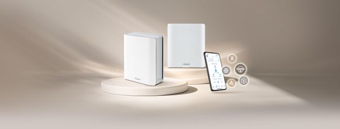 Система WiFi-Mesh ASUS ZenWiFi BT8 BE14000, 1xGE LAN, 1x2.5GE LAN, 1x2.5GE LAN, 1xUSB 3.0, 2мод, білий