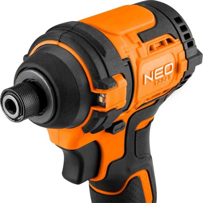 Гайковерт ударний Neo Tools Energy+ 18В безщітковий 3600об·хв 300Нм 1/4" 4 швидкості 0.85кг без АКБ та ЗП