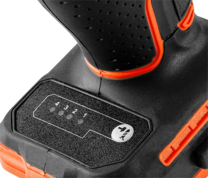 Гайковерт ударний Neo Tools Energy+ 18В безщітковий 3600об·хв 300Нм 1/4" 4 швидкості 0.85кг без АКБ та ЗП