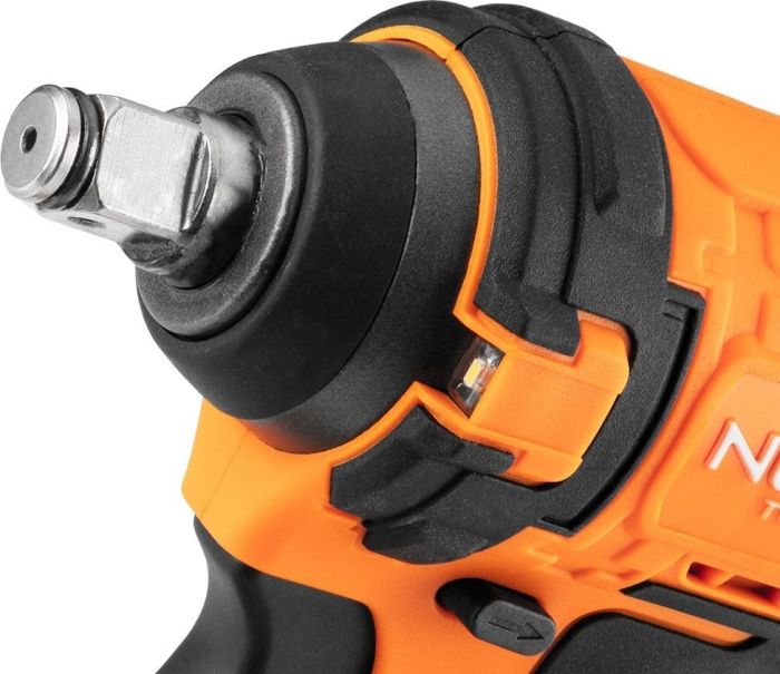 Гайковерт ударний Neo Tools Energy+ 18В безщітковий 2500об·хв 350Нм 1/2" 3 швидкості 1.1кг без АКБ та ЗП