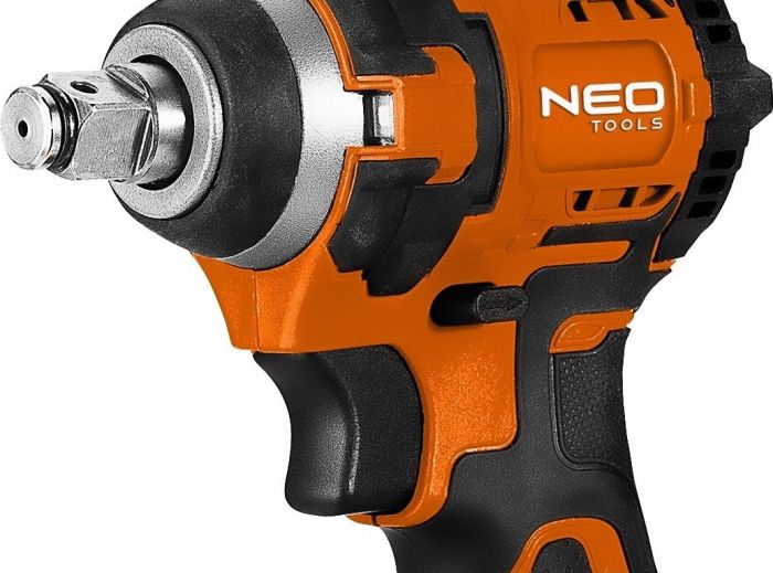 Гайковерт ударний Neo Tools Energy+ 18В безщітковий 2500об·хв 350Нм 1/2" 3 швидкості 1.1кг без АКБ та ЗП