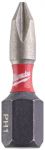 Біти Milwaukee Shockwave, PH1х25мм, набір 2шт