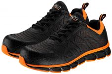 Кросівки робочі Neo Tools, ударопоглинання, композитний підносок, S1, SRC, СЕ, р.40(26.7см), чорно-помаранчевий