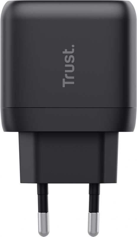 Зарядний пристрій мережевий Trust Maxo 45Вт, USB-C PD, чорний