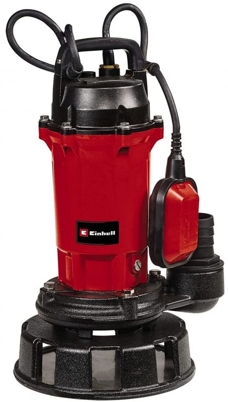 Насос дренажний Einhell GE-DP 900 Cut, 900Вт, 16000 л·год, вис. под. 11.5м, занурення 7м, 12.8кг