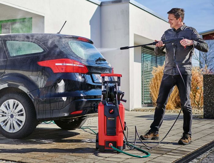 Мінімийка високого тиску Einhell TE-HP 170, 2300Вт, 170бар, 440л/год, шланг 5м, 11.65кг