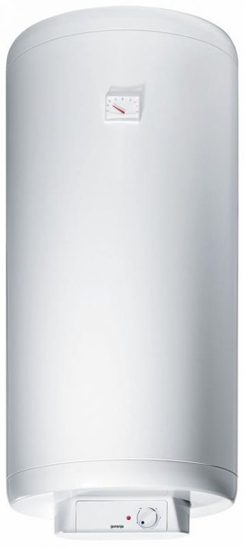 Водонагрівач електр. Gorenje круглий GBU, 150л, 2кВт, сухий тен, ун. монтаж, мех. кер-ння, C, білий