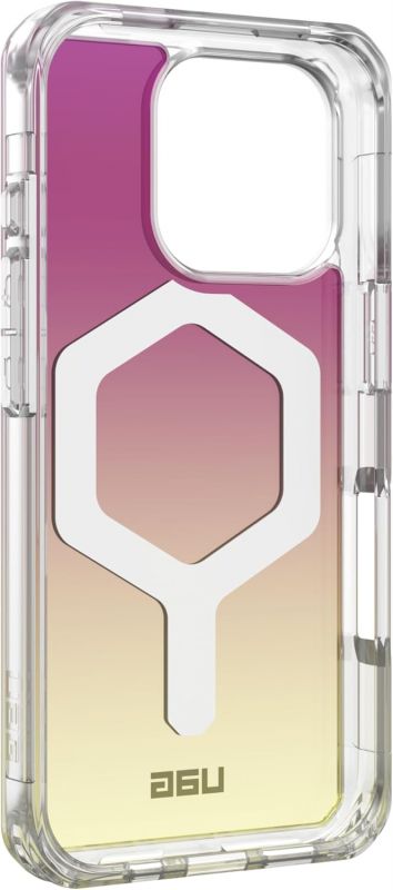 Чохол UAG для iPhone 16 Pro, Plyo Magsafe LE, Maroon/Yellow Ombre