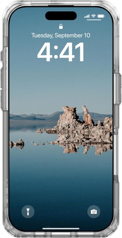 Чохол UAG для iPhone 16 Pro, Plyo Magsafe LE, Black/Clear Ombre
