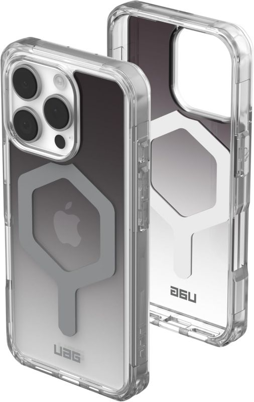 Чохол UAG для iPhone 16 Pro, Plyo Magsafe LE, Black/Clear Ombre