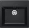 Мийка кухонна Franke Sirius тектонайт, прямокут., без крила, 560х530х200мм, чаша - 1, врізна, чорний