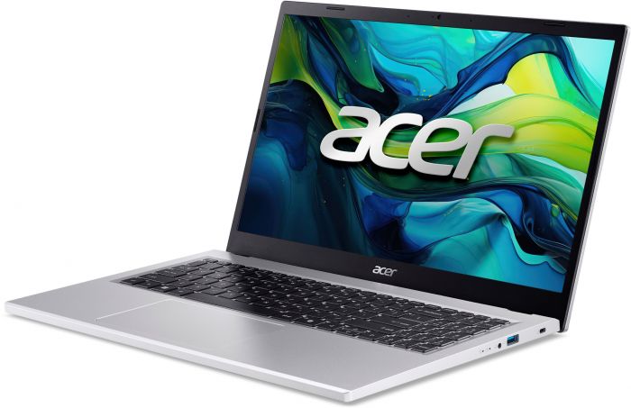 Ноутбук Acer Aspire Go AG15-71P 15.6" FHD IPS, Intel i7-13620H, 16GB, F512GB, UMA, Lin, сріблястий