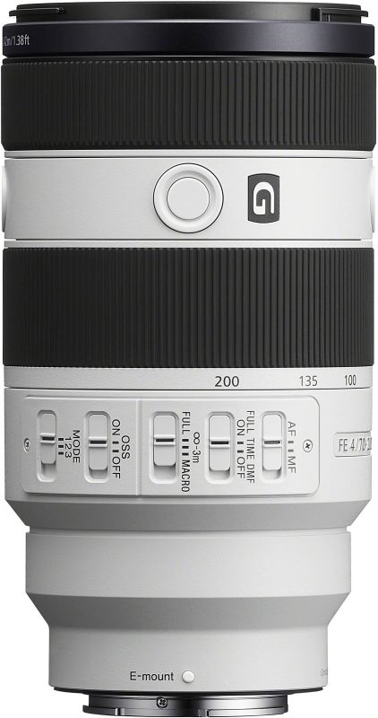 Об'єктив Sony 70-200mm, f/4.0 G OSS II для камер NEX FF