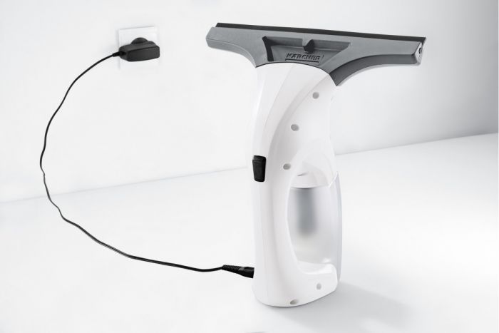 Пилосос Karcher віконний WV 1 Plus, вода -0.1л, автон. робота до 25хв, вага-0.5кг, білий
