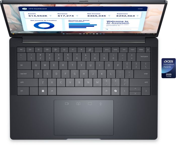 Ноутбук Dell Pro 14 14" FHD+ AG, Intel U7 268V, 32GB, F512GB, UMA, Win11P, чорний