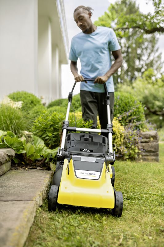 Газонокосарка акумуляторна Karcher LMO 5-18 Dual 18В 41см 25-70мм (без АКБ та ЗП)