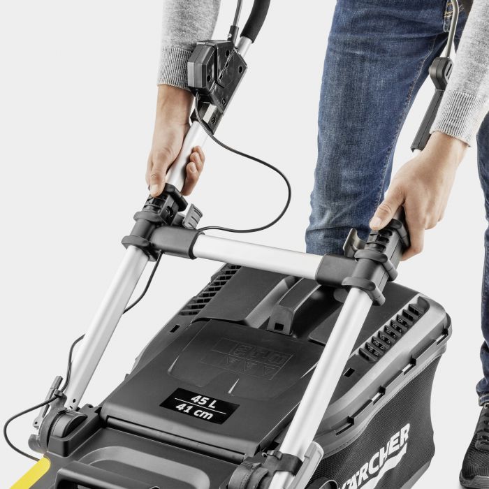 Газонокосарка акумуляторна Karcher LMO 5-18 Dual 18В 41см 25-70мм (без АКБ та ЗП)