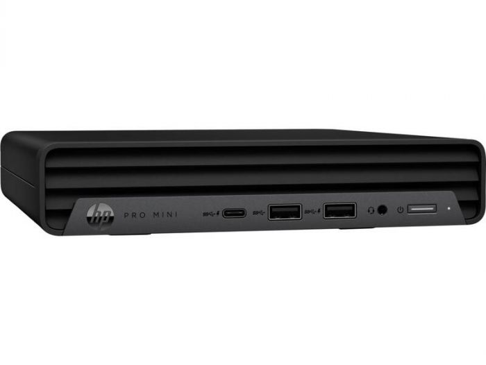 Комп'ютер персональний неттоп HP Pro 400-G9 Mini, Intel i3-13100T, 8GB, F512GB, UMA, WiFi, кл+м, 3р, Win11P