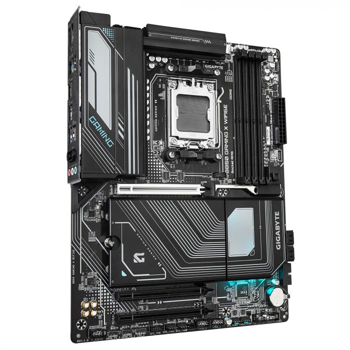 Материнська плата GIGABYTE B850 GAMING X WIFI6E sAM5 B850 4xDDR5 M.2 Wi-Fi BT HDMI DP ATX