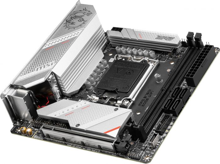 Материнcька плата MSI MPG B760I EDGE WIFI s1700 B760 2xDDR5 M.2 HDMI DP WiFi BT mITX