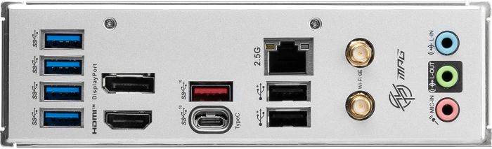 Материнcька плата MSI MPG B760I EDGE WIFI s1700 B760 2xDDR5 M.2 HDMI DP WiFi BT mITX